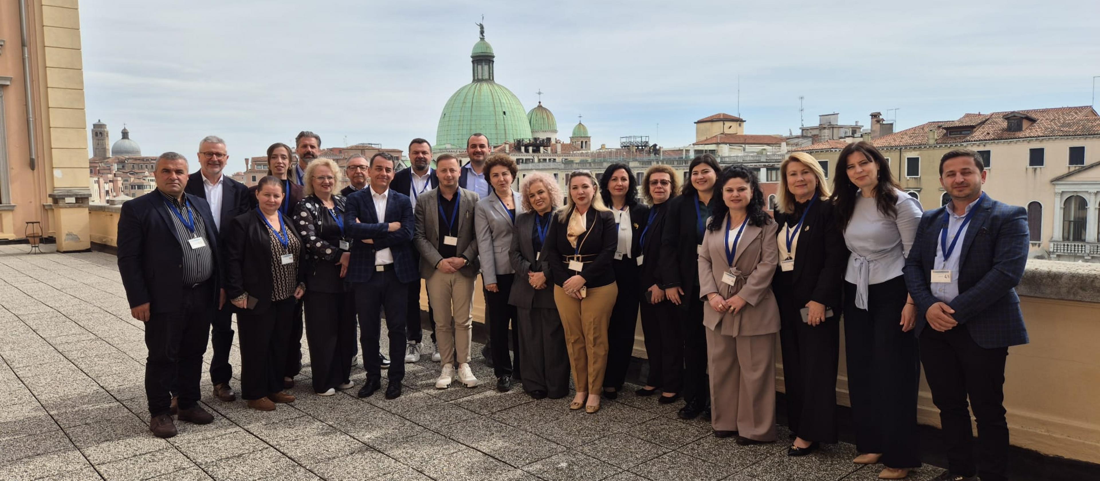 Delegazione albanese ENGIM a Venezia