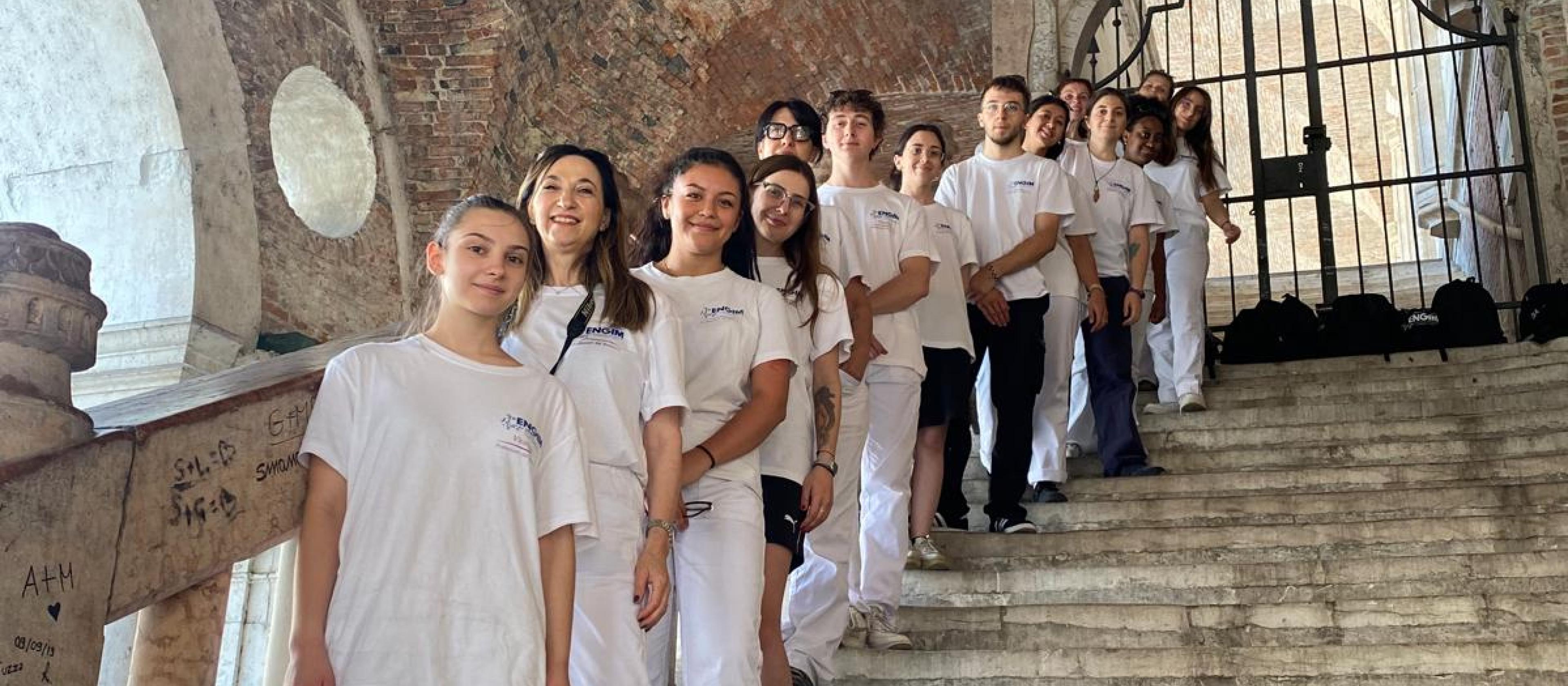 Studenti ENGIM Restauro per la cura dei monumenti di Vicenza
