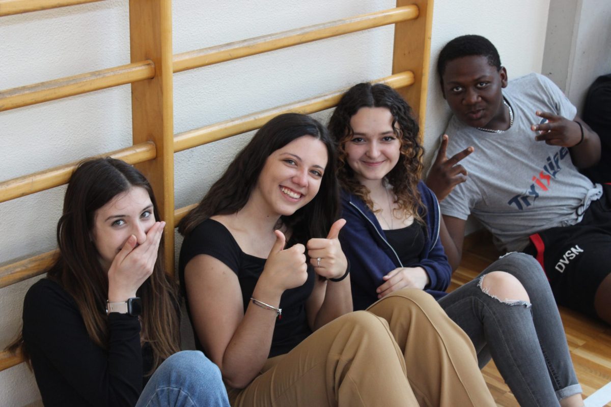 ragazze in palestra
